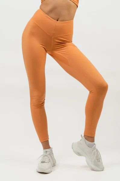 NEBBIA • Legíny s vysokým pásom ELEVATED oranžová • NebShop.sk 2