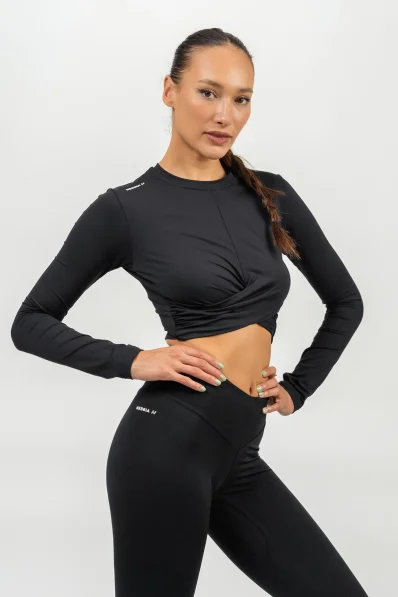 NEBBIA Washed crop top GOLDEN AGE