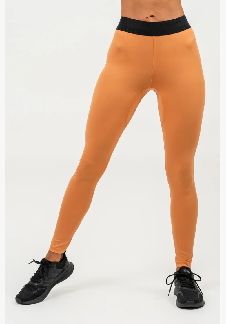 NEBBIA Legíny s vysokým pásom ELITE oranžová