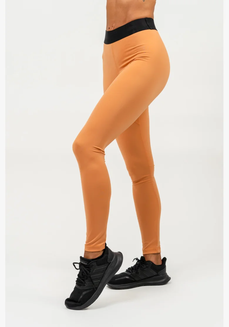 NEBBIA Legíny s vysokým pásom ELITE oranžová