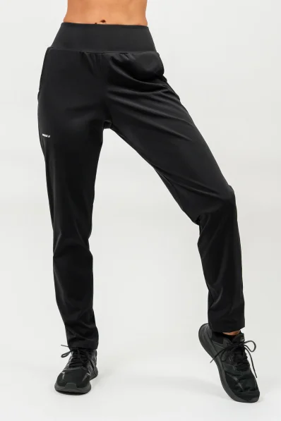 NEBBIA Športové slim-fit crop tielko modrá