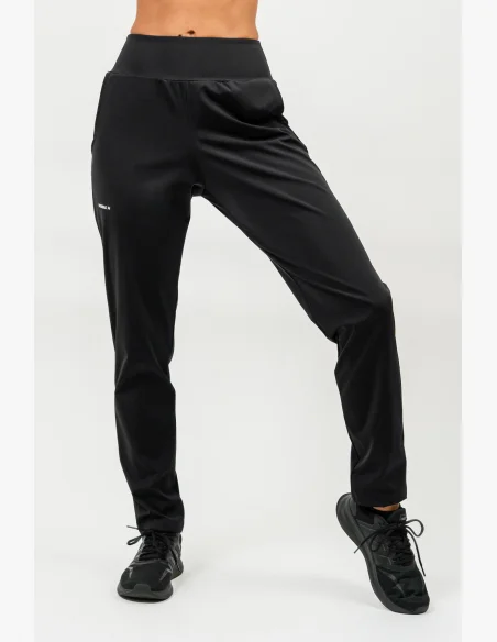 NEBBIA Slim fit legíny s vreckami SLEEK čierna