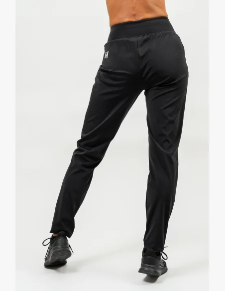 NEBBIA Slim fit legíny s vreckami SLEEK čierna