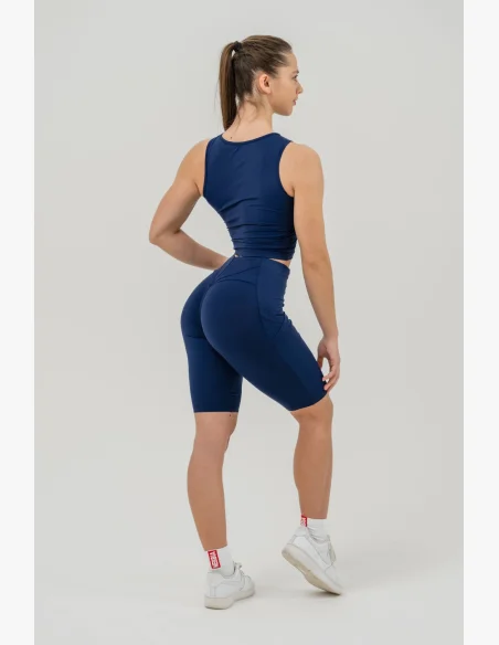 NEBBIA Tank top SNATCHED modrý