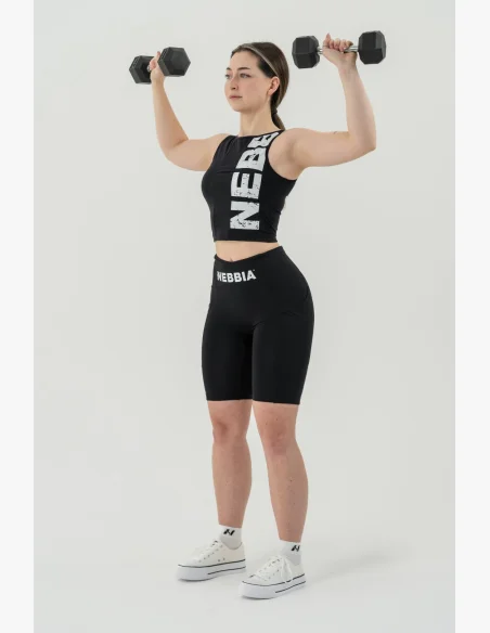 NEBBIA Tielko SNATCHED čierne