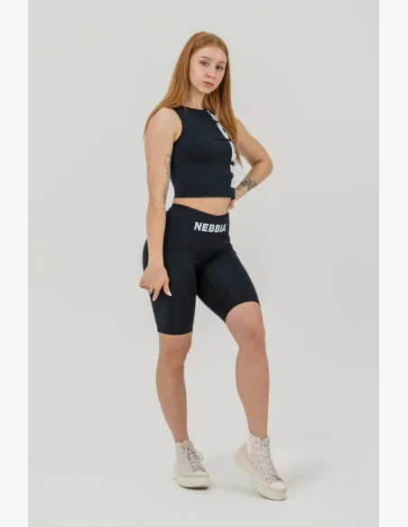 NEBBIA Tielko SNATCHED čierne