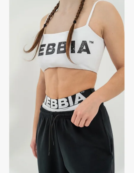 NEBBIA Športové tepláky MUSCLE MOMMY čierna