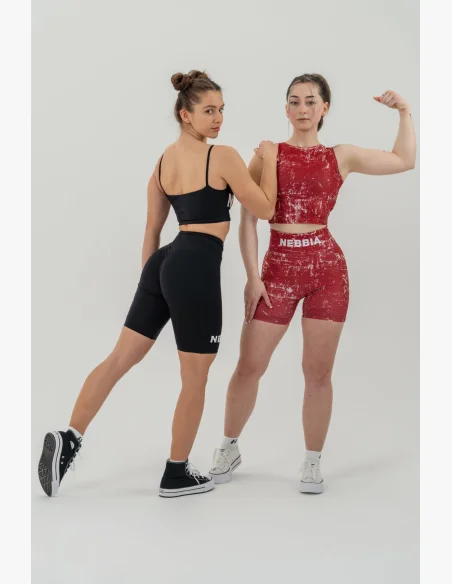 NEBBIA Bandeau podprsenka BACK CHECK čierna