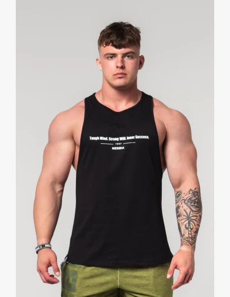 NEBBIA Fitness tielko FLEXIN' čierne