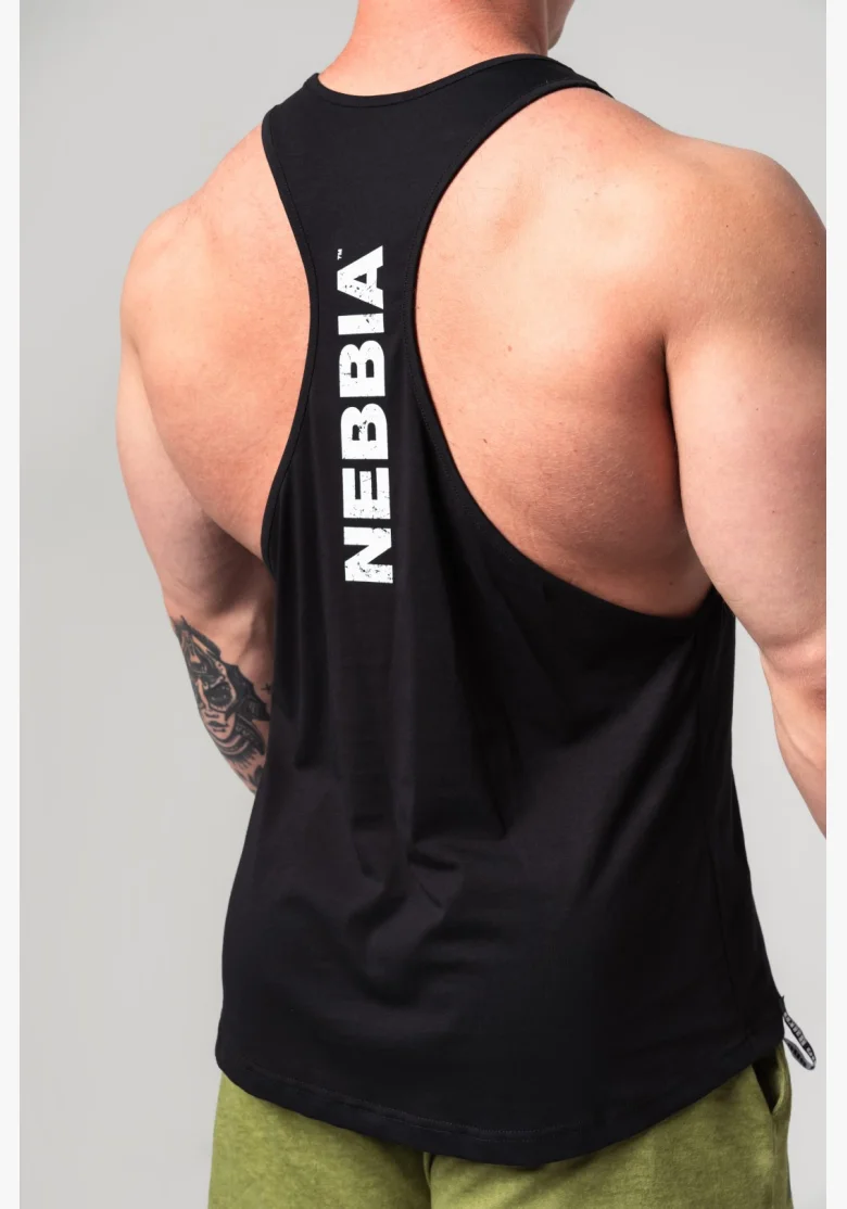 NEBBIA Fitness tielko FLEXIN' čierne