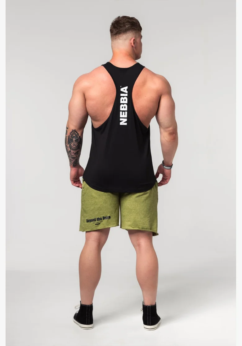 NEBBIA Fitness tielko FLEXIN' čierne