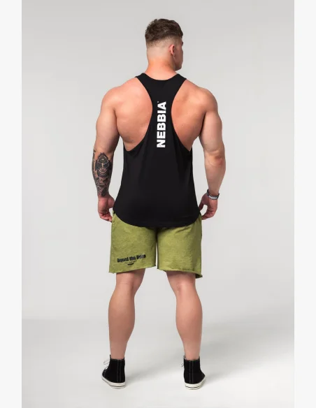 NEBBIA Fitness tielko FLEXIN' čierne