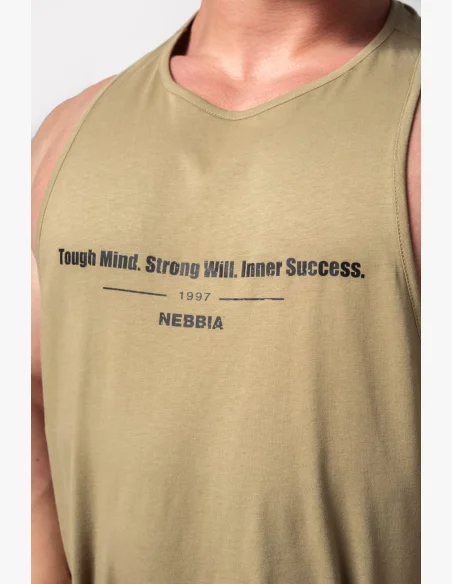 NEBBIA Fitness top FLEXIN' zelený