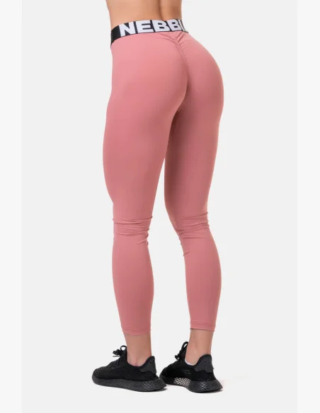 NEBBIA Squat HERO Scrunch Butt legíny ružová