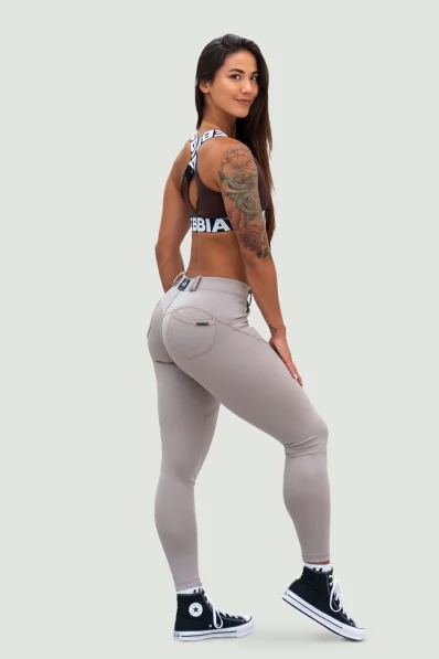 NEBBIA • NEBBIA Bubble Butt legíny LIFT UP béžové • Nebshop.sk 2