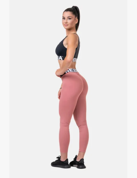 NEBBIA Squat HERO Scrunch Butt legíny ružová