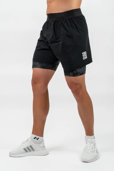 NEBBIA GYM ESSENTIALS Oversized tričko čierne
