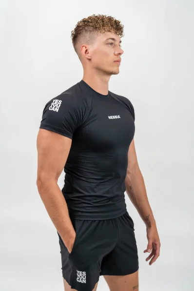 NEBBIA • NEBBIA Športové Rýchloschnúce Kraťasy RESISTANCE čierne • Nebshop.sk