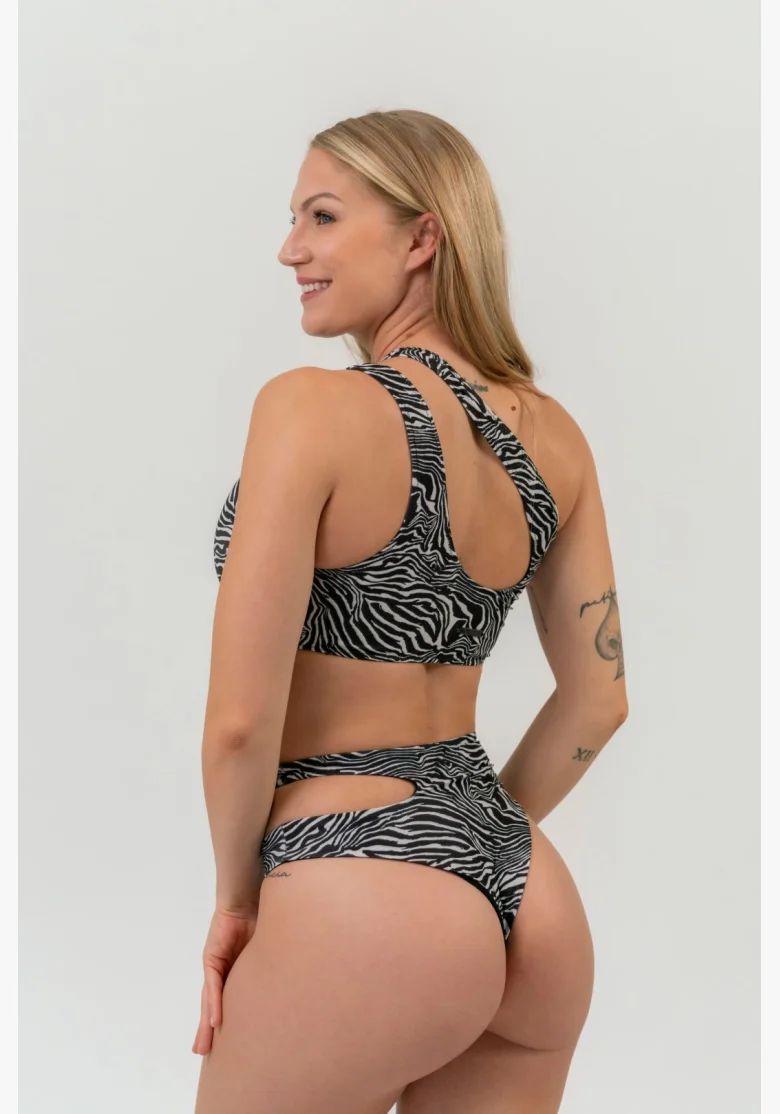 NEBBIA SÃO GONÇALO bikiny horný diel - zebra