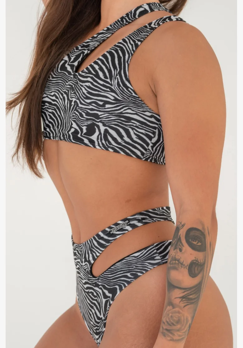 NEBBIA SÃO GONÇALO bikiny horný diel - zebra