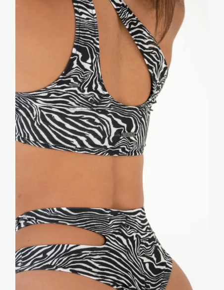 NEBBIA SÃO GONÇALO bikiny horný diel - zebra