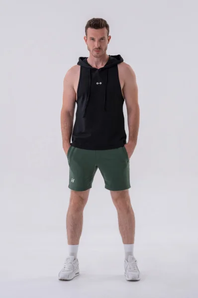 NEBBIA • NEBBIA Fitness tielko s kapucňou čierne • Nebshop.sk 2
