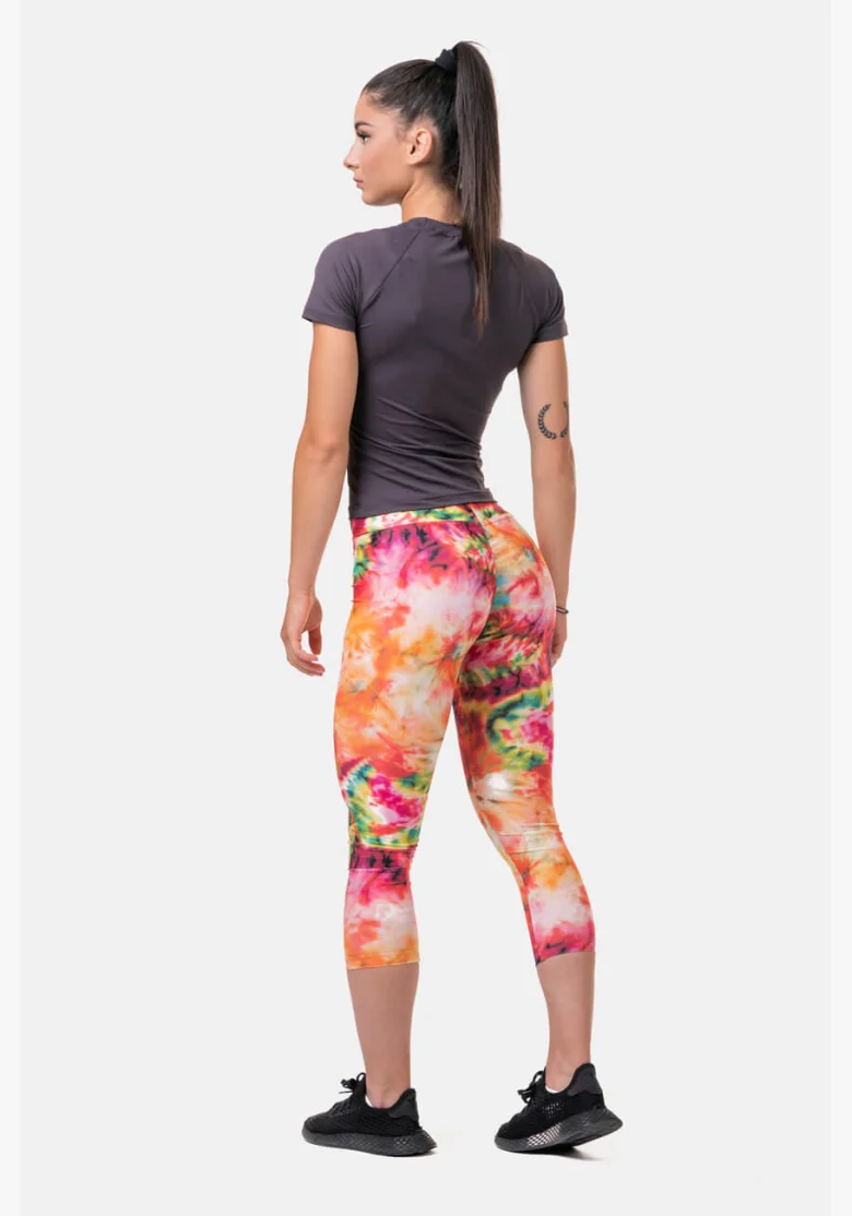 NEBBIA Buď svojím vlastným hrdinom 7/8 legíny dúhové