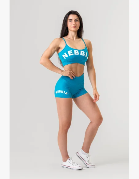 NEBBIA Športová podprsenka GYM HERO zelená