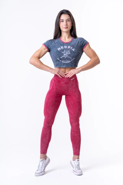 NEBBIA • NEBBIA Umyté legíny s vysokým pásom LEGACY • Nebshop.sk