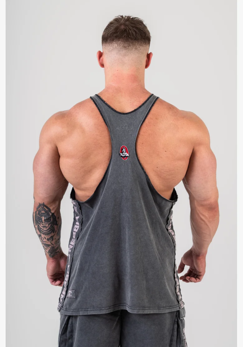 NEBBIA Praný svalový back stringer GOLDEN AGE čierny