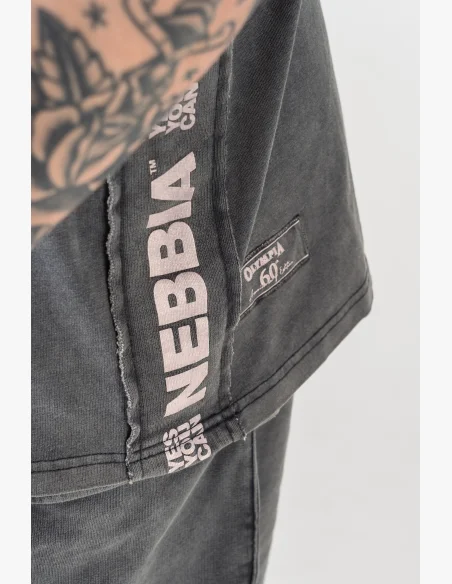 NEBBIA Praný svalový back stringer GOLDEN AGE čierny