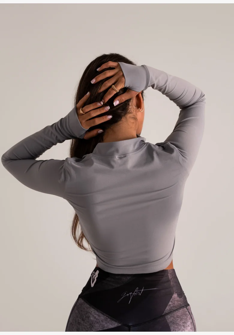 KFIT Crop Top Mikina Rhino