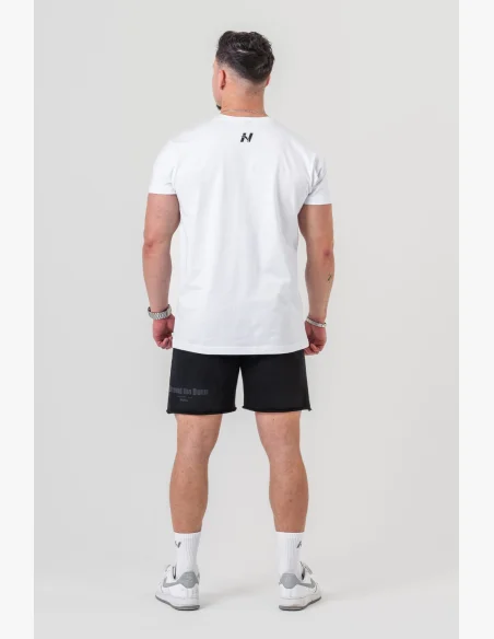 NEBBIA GYM ESSENTIALS tričko biele