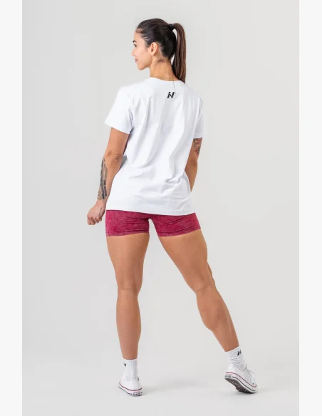 NEBBIA GYM ESSENTIALS tričko biele