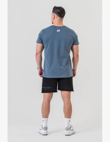 NEBBIA GYM ESSENTIALS tričko šedé