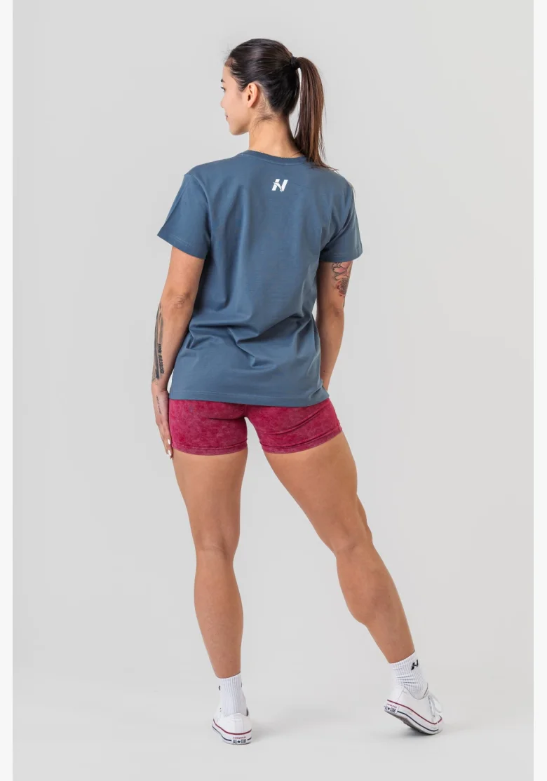 NEBBIA GYM ESSENTIALS tričko šedé