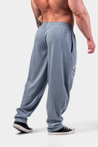 NEBBIA • NEBBIA Oversized tepláky SIGNATURE modré • Nebshop.sk 2