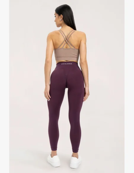 Gym Glamour Legíny flexible 2.0 Vino Rosso
