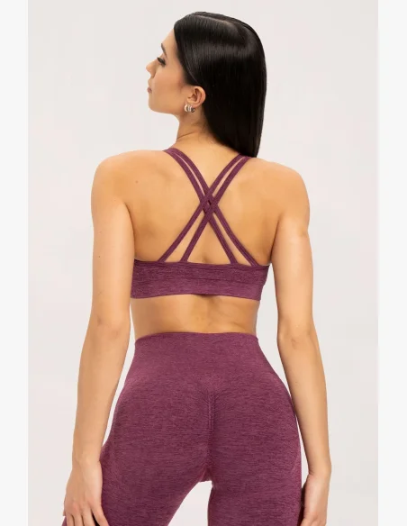 Gym Glamour Podprsenka seamless Cherry