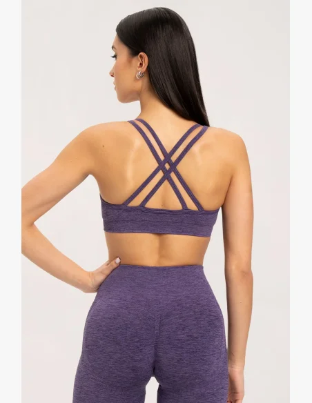Gym Glamour Podprsenka seamless Plum
