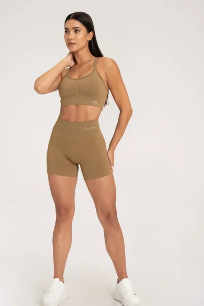 Gym Glamour Šortky push up 2.0 safari • Nebshop.sk