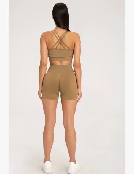 Gym Glamour Šortky push up 2.0 Safari