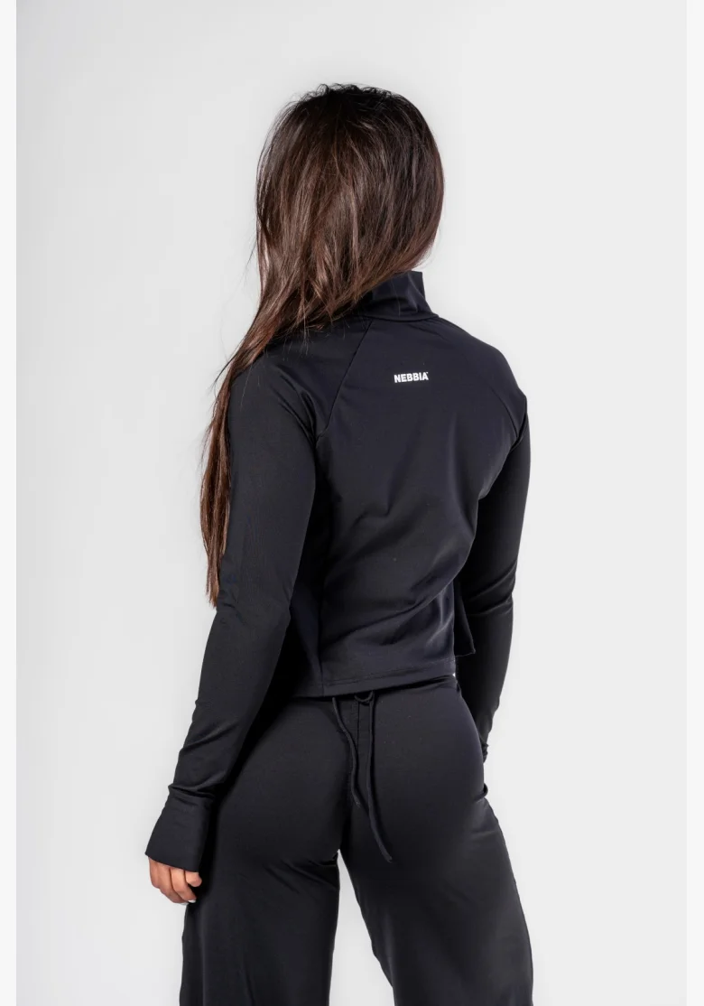NEBBIA Deni x NEBBIA Fitness tracktop na zips