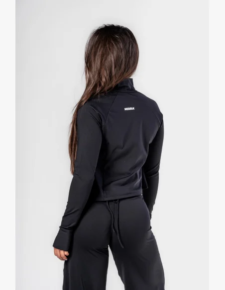 NEBBIA Deni x NEBBIA Fitness tracktop na zips