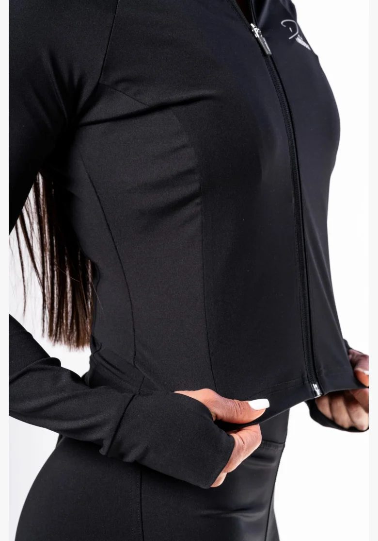 NEBBIA Deni x NEBBIA Fitness tracktop na zips