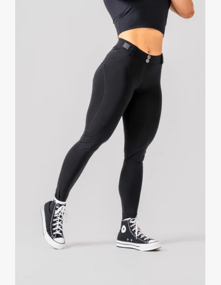 NEBBIA Bubble Butt legíny 2.0 MAXIMUM PUSH-UP čierne