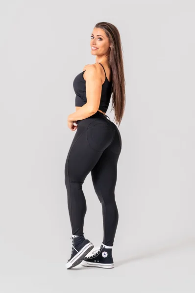 NEBBIA • NEBBIA Bubble Butt legíny 2.0 MAXIMUM PUSH-UP čierne • Nebshop.sk