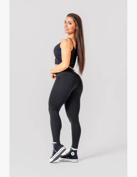 NEBBIA Bubble Butt legíny 2.0 MAXIMUM PUSH-UP čierne