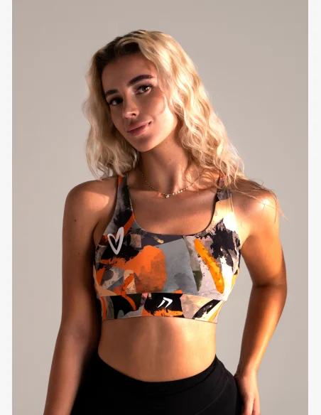 KFIT Podprsenka Camo Burst Y