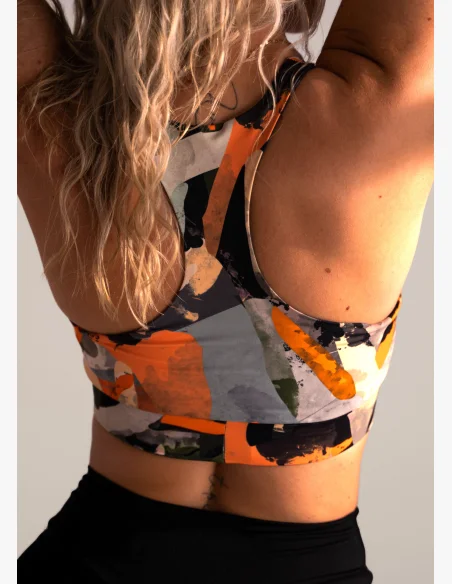 KFIT Podprsenka Camo Burst Y